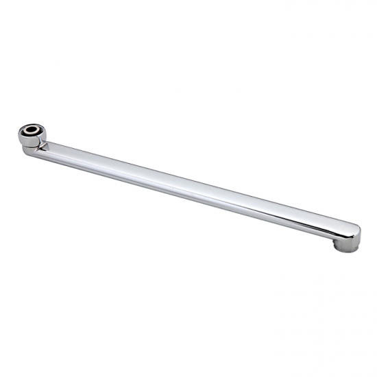 Излив для смесителя ванны FRAP F20F плоский 20 см  