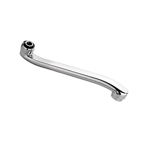 Излив для смесителя ванны FRAP F20S плоский 20 см