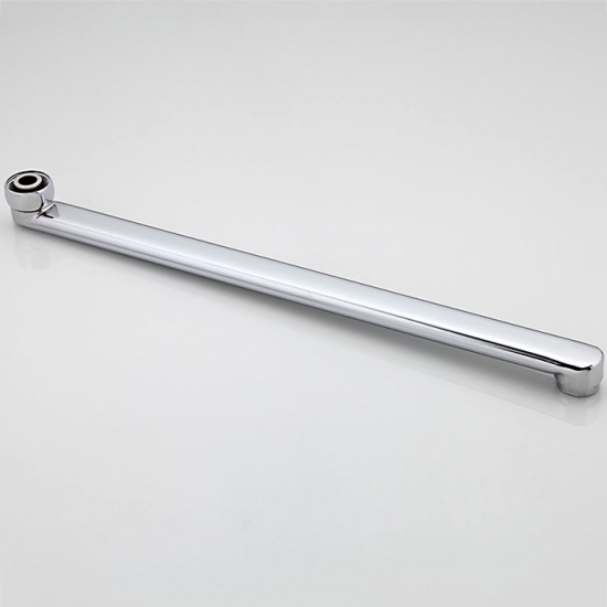 Излив для смесителя ванны FRAP F40F плоский 40 см