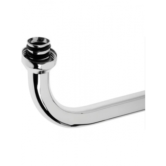 Излив для смесителя ванны FRAP F7135S трубчатый 35 см