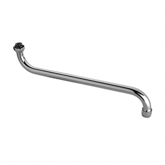 Излив для смесителя ванны FRAP F7140S трубчатый 40 см