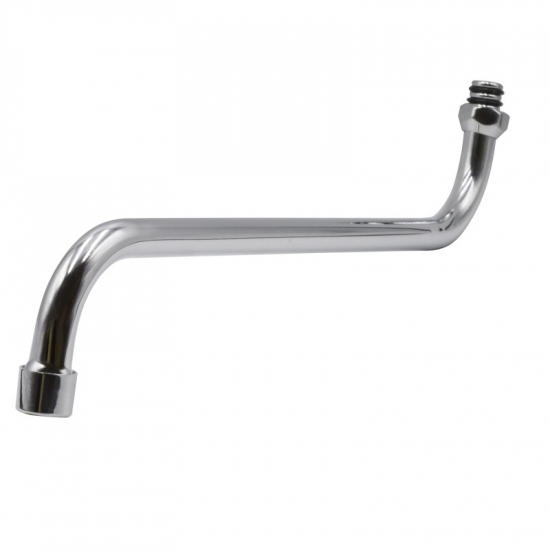 Излив для смесителя ванны MIXLINE 1/2" рус, трубчатый 35 см 550570