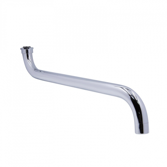 Излив для смесителя ванны MIXLINE ML128 S-образный трубчатый 35 см