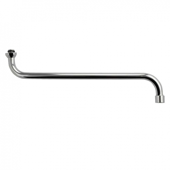 Излив для смесителя ванны САНАКС 00225 S-образный трубчатый 40 см