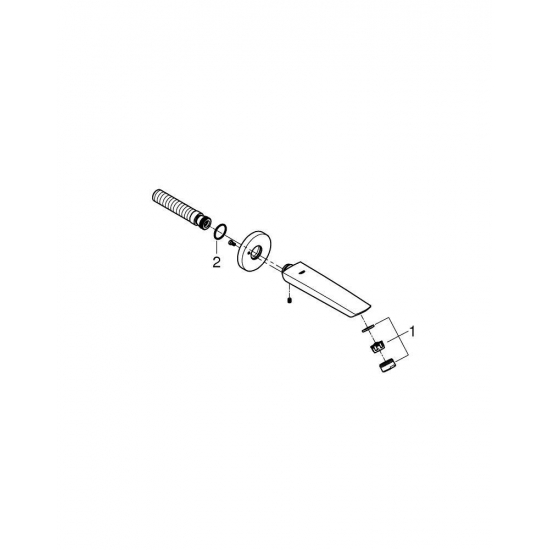 Излив GROHE Eurosmart 13448003, для ванны, хром