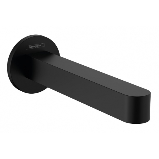 Излив HANSGROHE Finoris 76410670 для ванны, матовый чёрный