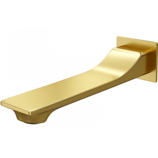 Излив WASSERKRAFT Aisch A174 для ванны, матовое золото