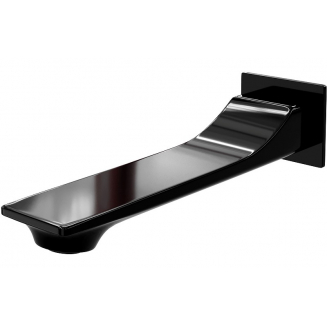 Излив WASSERKRAFT Glan A175 для ванны, глянцевый чёрный