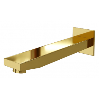 Излив WASSERKRAFT Sauer A187 для ванны, глянцевое золото