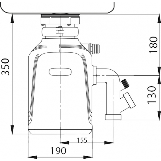Измельчитель отходов Bort Alligator 93410754