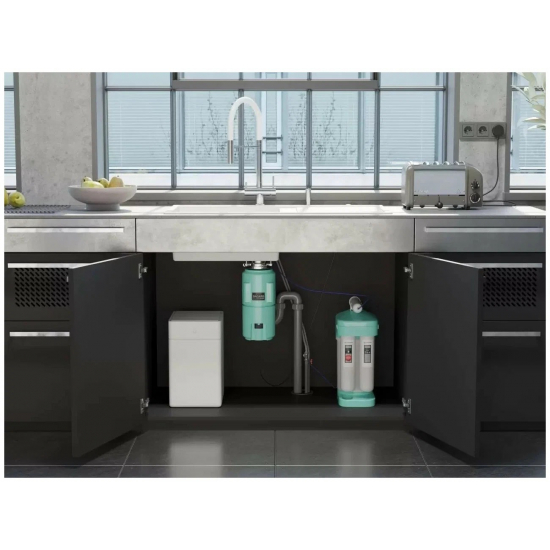 Измельчитель отходов OMOIKIRI Nagare slim 1250-AZ azur blue