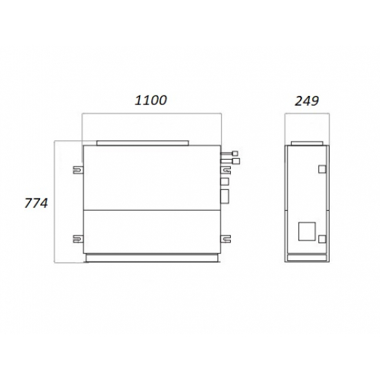 Канальный кондиционер BALLU BLC_M_D-36HN1 комплект (блок внутренний, блок внешний)