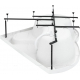 Каркас AQUANET Bellona 165x165
