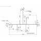 Каркас AQUANET Bellona 165x165