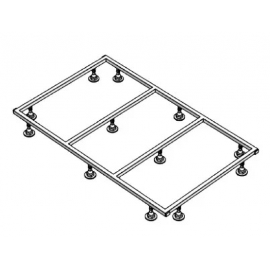 Каркас для душевого поддона BAS FLOW, ESSENTIA, STELLA 120*90