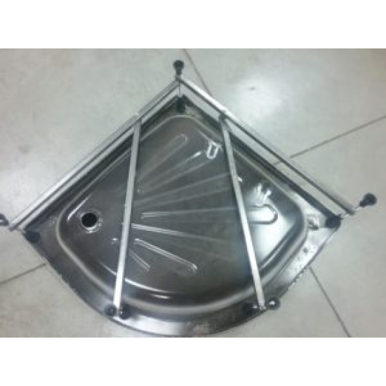 Каркас для душевого поддона БЕЗ БРЕНДА 90x90 полукруг