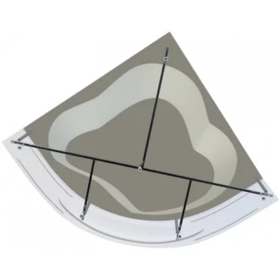 Каркас для ванны 1МАРКА Cassandra 140 разборный