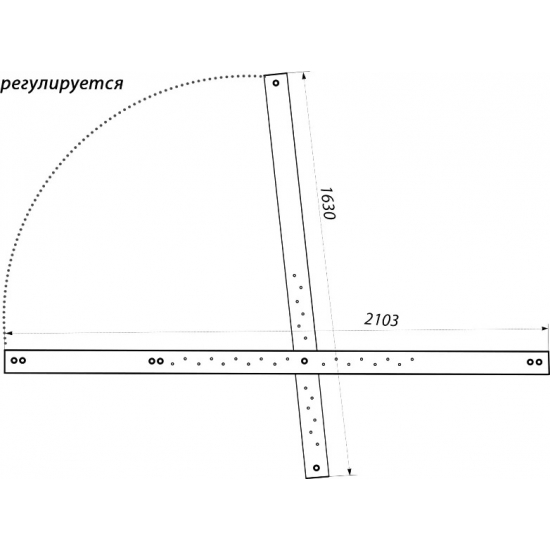 Каркас для ванны ТРИТОН Сабина 160 универсальный 5 опор