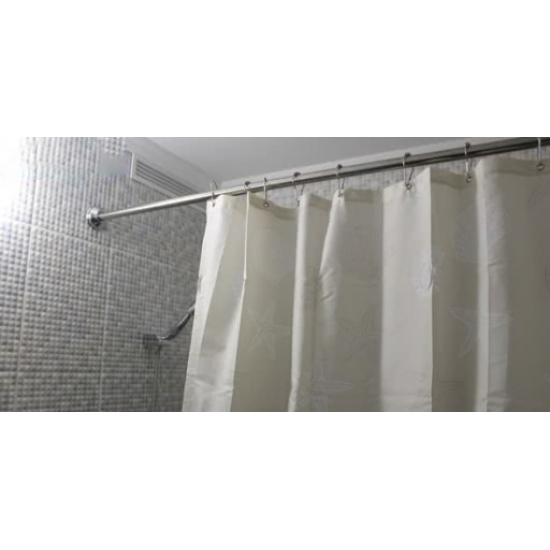 Карниз для ванны 1МАРКА 190 прямой нержавейка