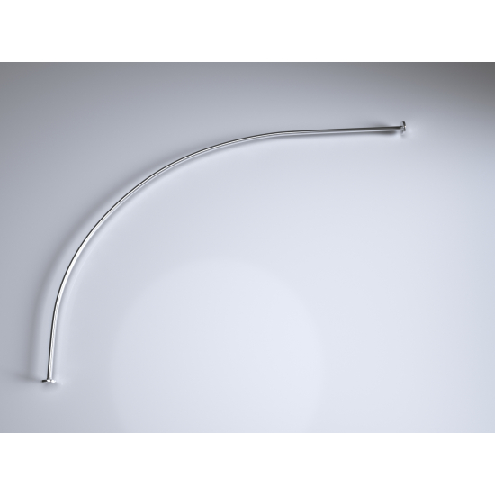 Карниз для ванны 1МАРКА Аура (Aura) 160x105 нержавейка 