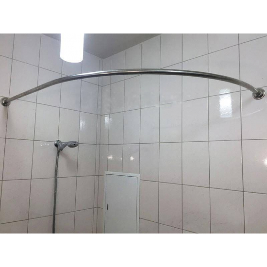 Карниз для ванны 1МАРКА Аура (Aura) 160x105 нержавейка 