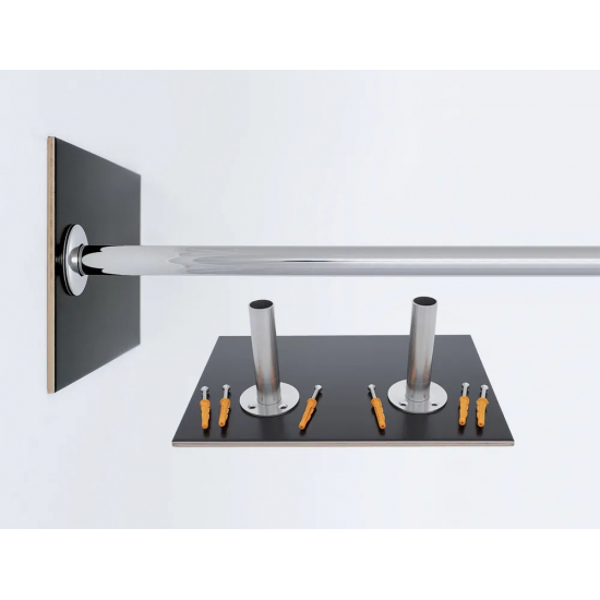 Карниз для ванны 1МАРКА Джулиана (Julianna) 170х90 нержавейка