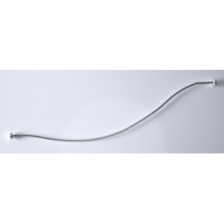 Карниз для ванны 1МАРКА Грация (Gracia) 170х100 нержавейка