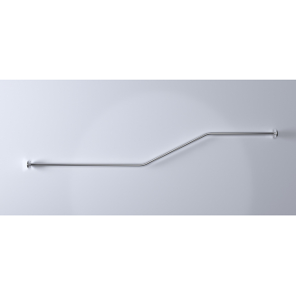 Карниз для ванны 1МАРКА Конвей (Convey) 150x75 нержавейка 