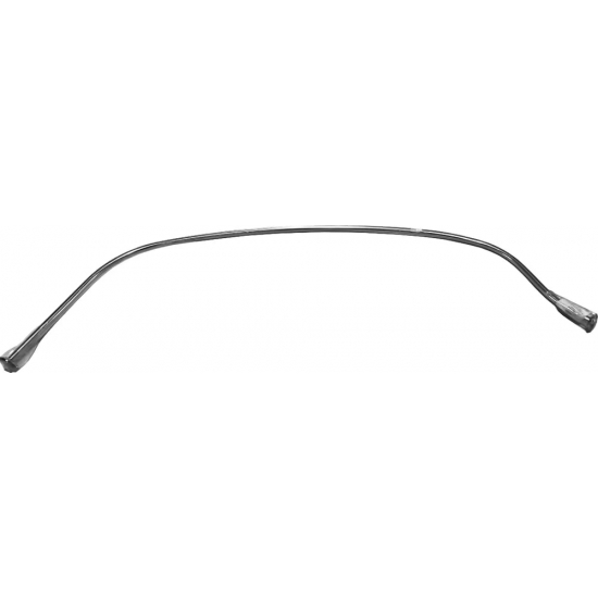 Карниз для ванны 1МАРКА Лав (Love) 185x135 нержавейка