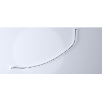 Карниз для ванны 1МАРКА Лил (Lil) 140x90 нержавейка 