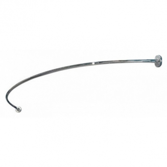 Карниз для ванны АКВАТЕК Бетта 150x95 дуга нержавейка