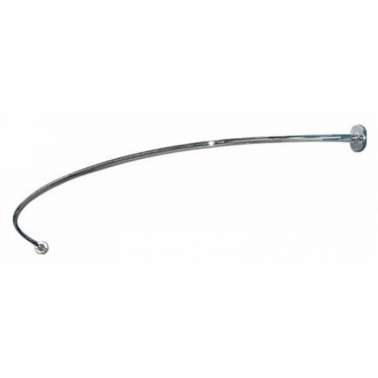 Карниз для ванны АКВАТЕК Бетта 160x95 дуга нержавейка