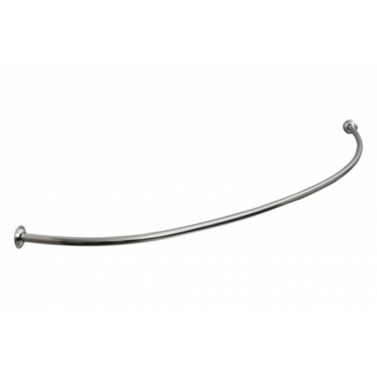 Карниз для ванны АКВАТЕК Бетта 170x97 дуга нержавейка