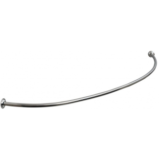 Карниз для ванны АКВАТЕК Кения 140х140 дуга нержавейка