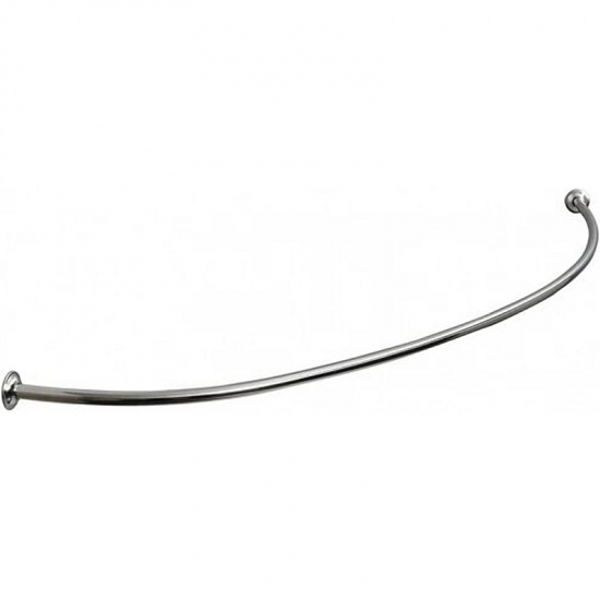 Карниз для ванны АКВАТЕК Вега 170x105 дуга нержавейка