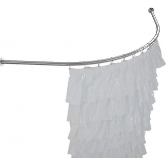 Карниз для ванны Aquanet Capri полукруглый 170x110 белый