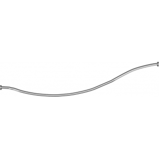 Карниз для ванны Aquanet Palma полукруглый 170х90