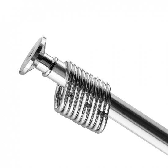 Карниз для ванны САНАКС 120-220 см 10005 раздвижной хром