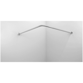 Карниз для ванны SANTREK HOME 100х100 дуга нержавейка