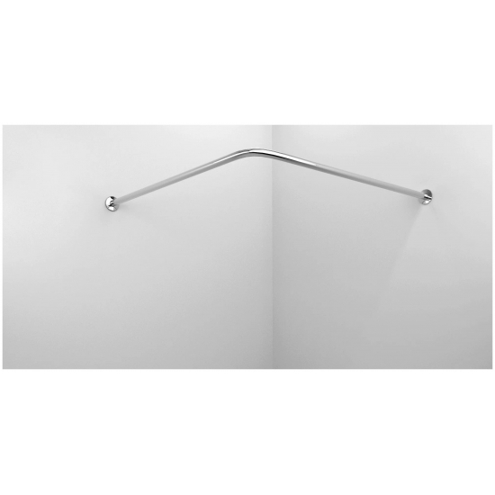 Карниз для ванны SANTREK HOME 100х100 дуга нержавейка