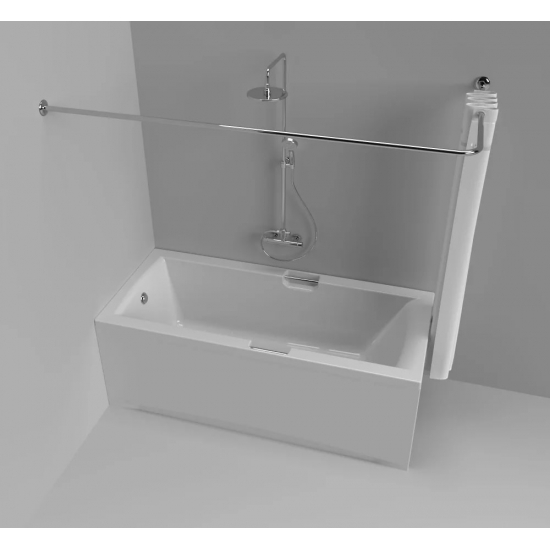 Карниз для ванны ТРИТОН 175х75  нержавейка