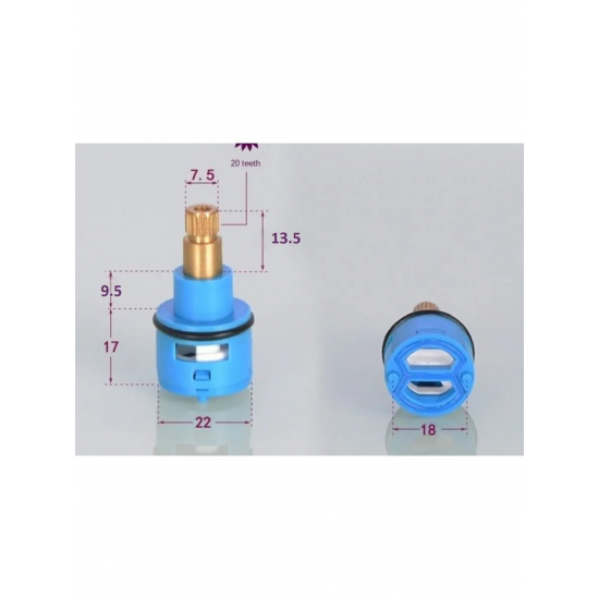 Картридж для смесителя FRAP F54-1 переключение на душ