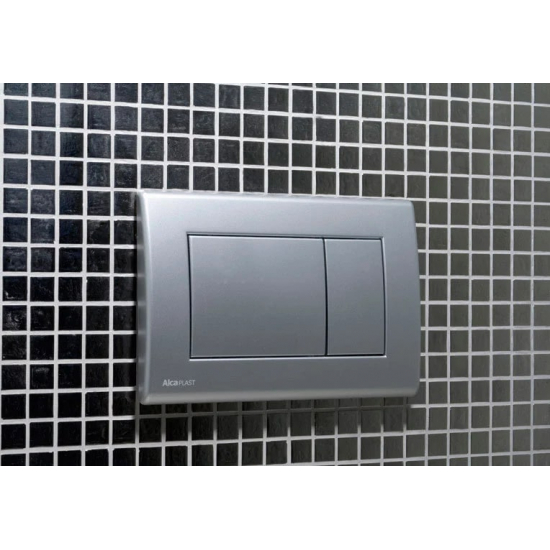 Кнопка для инсталляции  ALCA PLAST М271 хром глянцевая