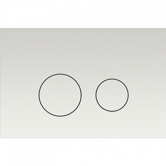 Кнопка для инсталляции  AQUATEK KDI-0000007 круглая белая R  (снято с пр-ва)