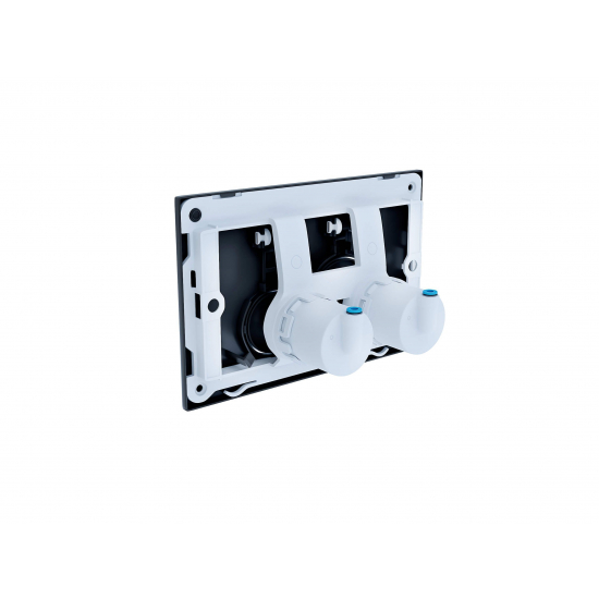 Кнопка для инсталляции AQUATEK PNS-0000013 (005CQ) хром матовый, пневматическая
