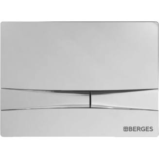 Кнопка для инсталляции BERGES NOVUM F3 хром глянец