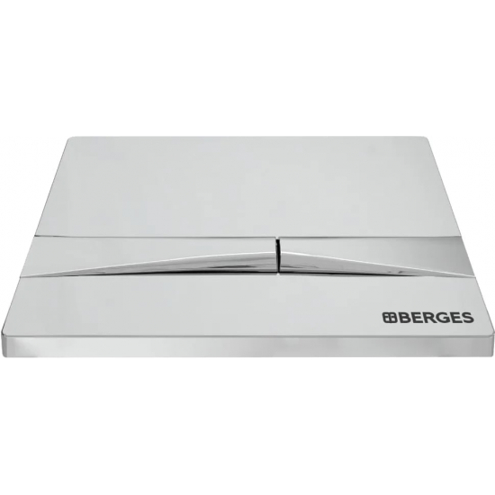 Кнопка для инсталляции BERGES NOVUM F3 хром глянец