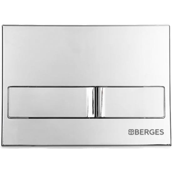 Кнопка для инсталляции BERGES NOVUM L3 хром глянец