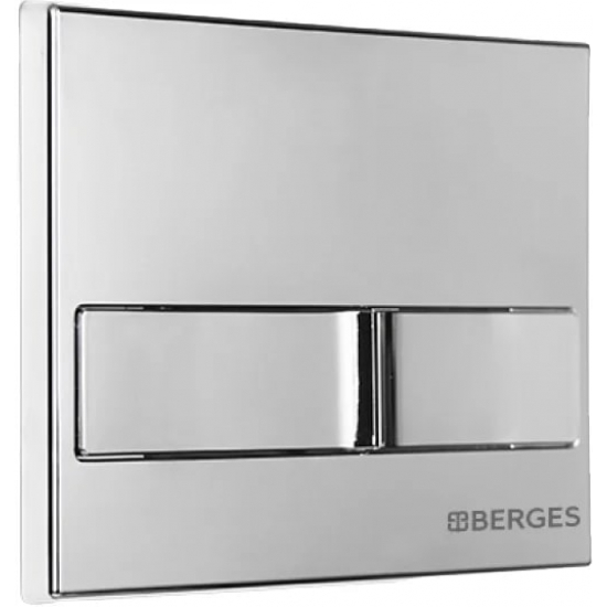 Кнопка для инсталляции BERGES NOVUM L3 хром глянец