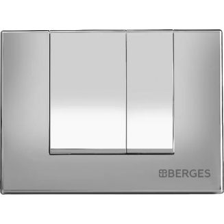 Кнопка для инсталляции BERGES NOVUM S3 хром глянец